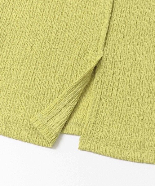 URBAN RESEARCH ROSSO（アーバンリサーチロッソ）の「バックスリットリンクルTシャツ（Tシャツ/カットソー・レディース・ブラック/ベージュ/グリーン系その他・FREE）」の10枚目の写真