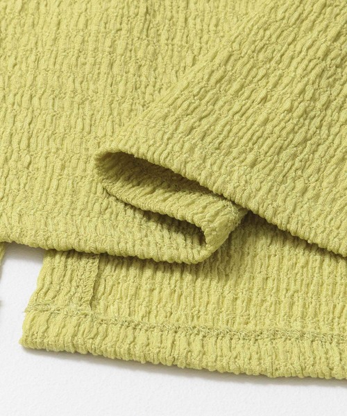 URBAN RESEARCH ROSSO（アーバンリサーチロッソ）の「バックスリットリンクルTシャツ（Tシャツ/カットソー・レディース・ブラック/ベージュ/グリーン系その他・FREE）」の11枚目の写真