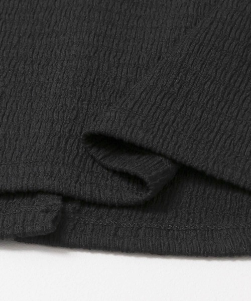 URBAN RESEARCH ROSSO（アーバンリサーチロッソ）の「バックスリットリンクルTシャツ（Tシャツ/カットソー・レディース・ブラック/ベージュ/グリーン系その他・FREE）」の13枚目の写真