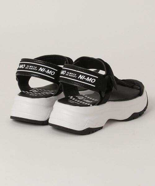 BARNSsohostreet（バーンズソーホーストリート）の「NM J036 ﾌﾞﾗﾂｸ（サンダル・キッズ・ブラック・23.0cm/20.0cm/21.0cm/22.0cm）」の3枚目の写真