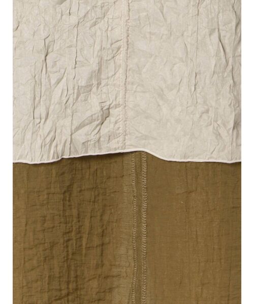 EMODA（エモダ）の「Wフェイスレイヤーワンピース（ワンピース・レディース・ベージュ/グレー/ブラック・FREE）」の18枚目の写真