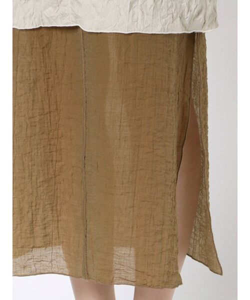 EMODA（エモダ）の「Wフェイスレイヤーワンピース（ワンピース・レディース・ベージュ/グレー/ブラック・FREE）」の21枚目の写真