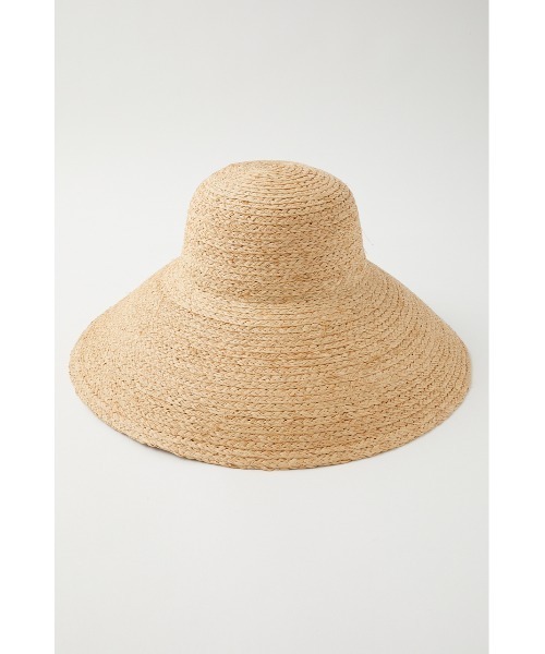 MOUSSY（マウジー）の「WIDE BRIM RAFFIA ハット（ハット）」 WEAR