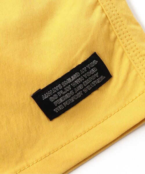 JUNK STORE（ジャンクストアー）の「WEB限定 カラーハーフパンツ（その他パンツ・キッズ・ネイビー/イエロー/オレンジ/エメラルド/キャメル・100/110/120/130/140/150）」の7枚目の写真