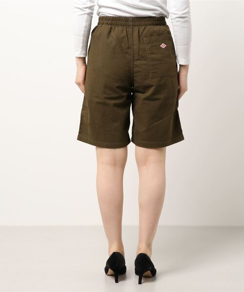 DANTON（ダントン）の「【DANTON】コットンリネン イージーショーツ CLB WOMEN（その他パンツ・レディース・ベージュ/カーキ/ブルー・36）」の4枚目の写真