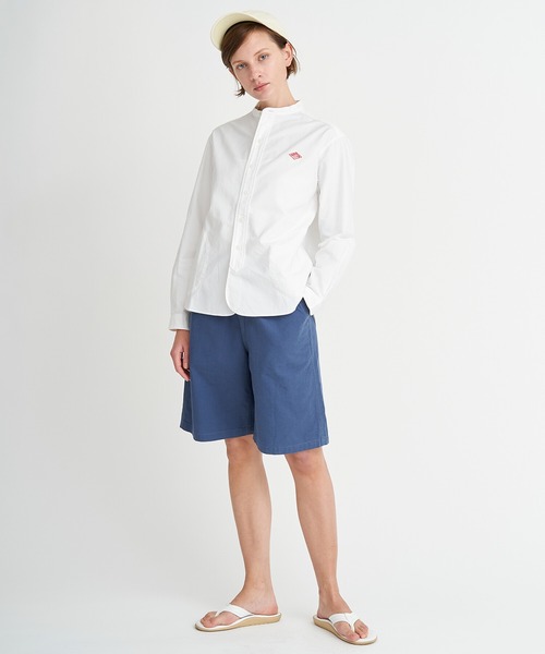 DANTON（ダントン）の「【DANTON】コットンリネン イージーショーツ CLB WOMEN（その他パンツ・レディース・ベージュ/カーキ/ブルー・36）」の16枚目の写真