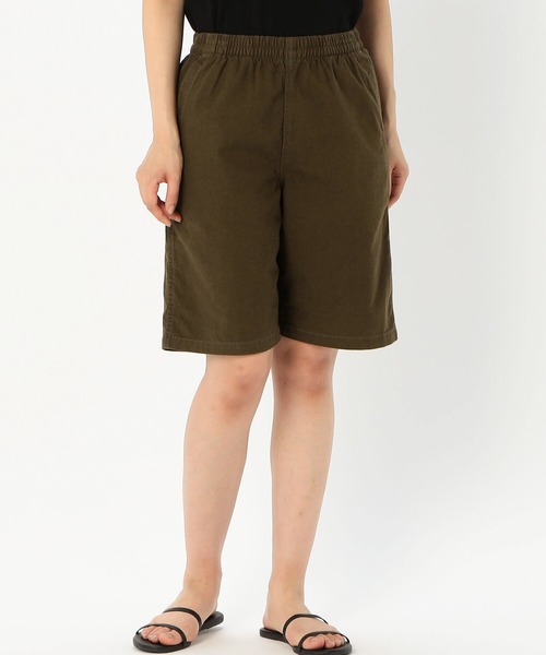 DANTON（ダントン）の「【DANTON】コットンリネン イージーショーツ CLB WOMEN（その他パンツ・レディース・ベージュ/カーキ/ブルー・36）」の10枚目の写真