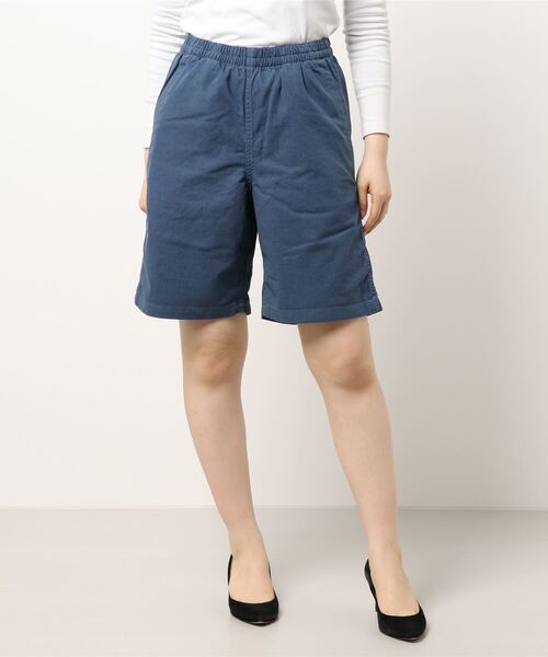 DANTON（ダントン）の「【DANTON】コットンリネン イージーショーツ CLB WOMEN（その他パンツ・レディース・ベージュ/カーキ/ブルー・36）」の12枚目の写真