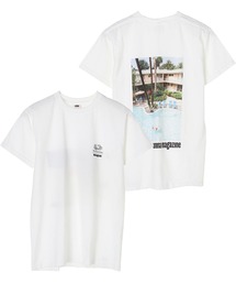 ANNAMAGAZINE Tシャツ / コラボ / 半袖 / バック / フォト / プリント / ユニセックス