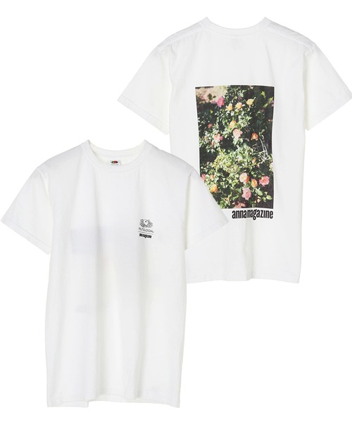 FRUIT OF THE LOOM(フルーツオブザルーム)の「ANNAMAGAZINE Tシャツ / コラボ / 半袖 / バック / フォト / プリント / ユニセックス(Tシャツ/カットソー・レディース・A/B/C/D・S/M/L/XL)」の1枚目の写真