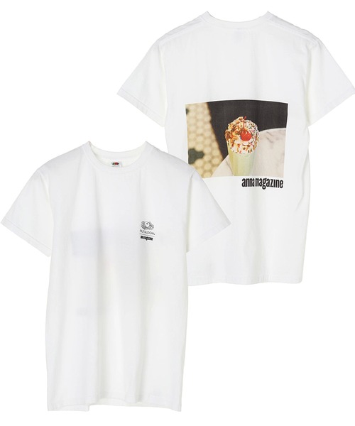FRUIT OF THE LOOM(フルーツオブザルーム)の「ANNAMAGAZINE Tシャツ / コラボ / 半袖 / バック / フォト / プリント / ユニセックス(Tシャツ/カットソー・レディース・A/B/C/D・S/M/L/XL)」の4枚目の写真