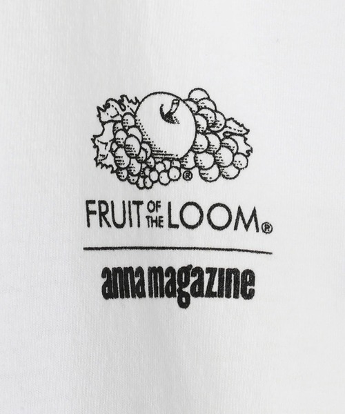 FRUIT OF THE LOOM(フルーツオブザルーム)の「ANNAMAGAZINE Tシャツ / コラボ / 半袖 / バック / フォト / プリント / ユニセックス(Tシャツ/カットソー・レディース・A/B/C/D・S/M/L/XL)」の10枚目の写真