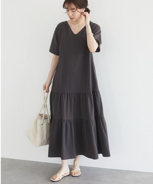 Sugar spoon（シュガースプーン）の「・SUGAR SPOON ティアードカットワンピース＊（ワンピース）」 WEAR