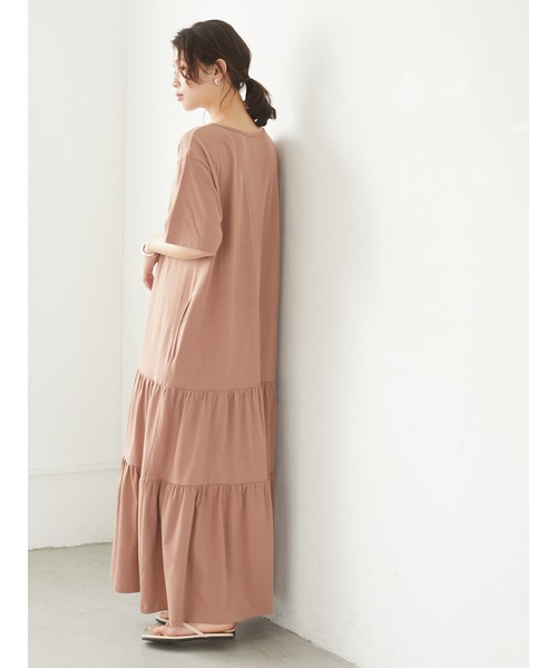 Sugar spoon(シュガースプーン)の「・SUGAR SPOON ティアードカットワンピース*(ワンピース・レディース・チャコールグレー/ライトブラウン/モカ・FREE)」の22枚目の写真