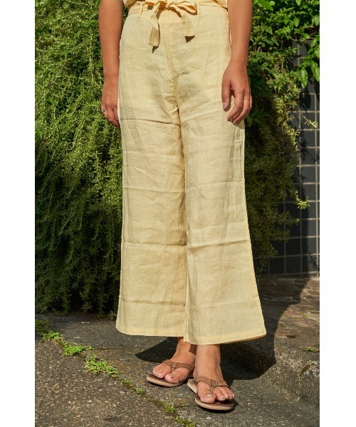 rhythm(リズム)の「【rhythm】AMALFI PANT LEM(その他パンツ・レディース・イエロー系その他・SMALL/X-SMALL)」の6枚目の写真