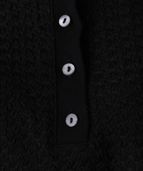 JEANASIS(ジーナシス)の「アソートカットポロSS/955381(ポロシャツ・レディース・ホワイト/ブラック/グリーン・FREE)」の15枚目の写真