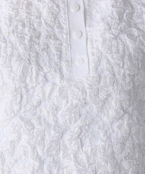 JEANASIS(ジーナシス)の「アソートカットポロSS/955381(ポロシャツ・レディース・ホワイト/ブラック/グリーン・FREE)」の16枚目の写真