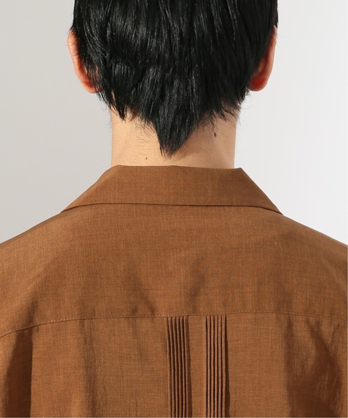 JOURNAL STANDARD relume(ジャーナルスタンダード レリューム)の「ビッグシルエット キューバシャツ(シャツ/ブラウス・メンズ・ブラック/アイボリー/ブラウン・MEDIUM/LARGE)」の11枚目の写真