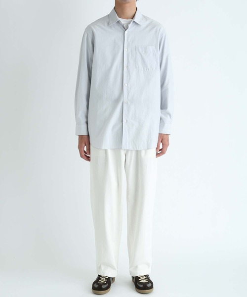 ADAM ET ROPE'（アダムエロペ）の「ドライタッチ デニムワイドバギーパンツ/UNISEX（デニムパンツ・メンズ・ブルー系その他3/ネイビー/ホワイト・L/XL/M）」の14枚目の写真