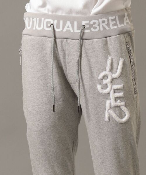 1piu1uguale3 RELAX(ウノピュウノウグァーレトレリラックス)の「【別注】1PIU1UGUALE3 RELAX/ウノピゥ ウノ ウグァーレ トレ リラックス/RIB LOGO JOGGER(スウェットパンツ・メンズ・ブラック/グレー・SMALL/MEDIUM/LARGE/X-LARGE/XX-LARGE)」の17枚目の写真
