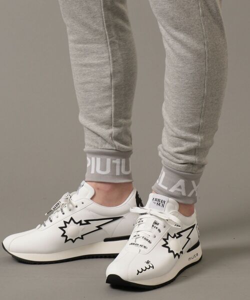 1piu1uguale3 RELAX(ウノピュウノウグァーレトレリラックス)の「【別注】1PIU1UGUALE3 RELAX/ウノピゥ ウノ ウグァーレ トレ リラックス/RIB LOGO JOGGER(スウェットパンツ・メンズ・ブラック/グレー・SMALL/MEDIUM/LARGE/X-LARGE/XX-LARGE)」の19枚目の写真