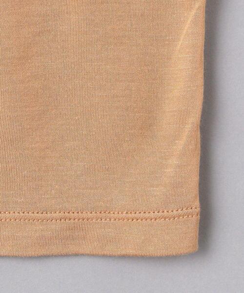 BASERANGE（ベースレンジ）の「＜BASERANGE（ベースレンジ）＞CLC ロングスリーブ カットソー（Tシャツ/カットソー・レディース・ベージュ/ブラック/クリーム・SMALL）」の7枚目の写真