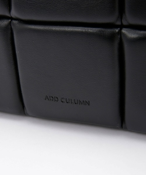 ADD CULUMN（アドカラム）の「ADD CULUMN/パフボストンバッグ（ボストンバッグ・レディース・ブラウン/イエロー/ブラック・FREE）」の13枚目の写真