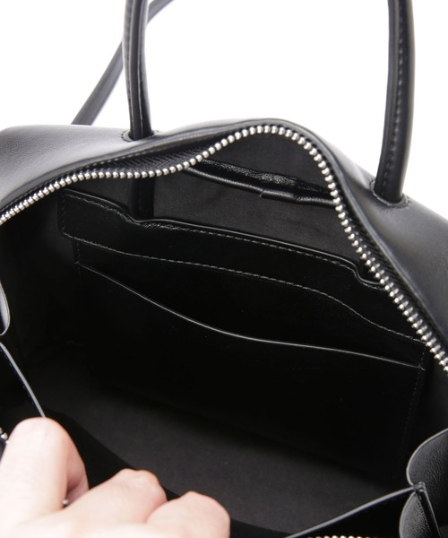 ADD CULUMN（アドカラム）の「ADD CULUMN/パフボストンバッグ（ボストンバッグ・レディース・ブラウン/イエロー/ブラック・FREE）」の9枚目の写真