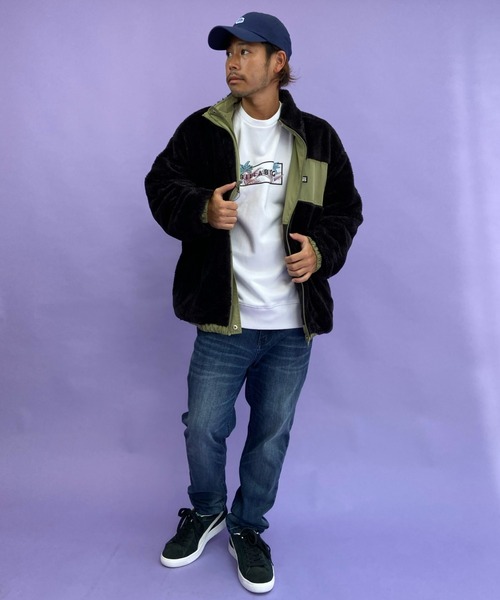 VANS(バンズ)の「【ムラサキスポーツ別注】VANS/バンズ リバーシブル ボアジャケット 121C1080123(ナイロンジャケット・メンズ・ネイビー/カーキ/ブラウン・XL/M/L)」の19枚目の写真