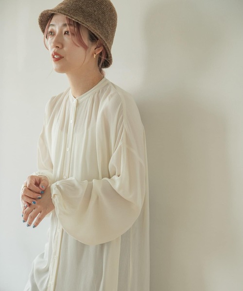 ITEMS URBANRESEARCH(アイテムズ アーバンリサーチ)の「ヨウリュウティアードワンピース(ワンピース・レディース・オフホワイト/イエロー/ブラック・FREE)」の17枚目の写真