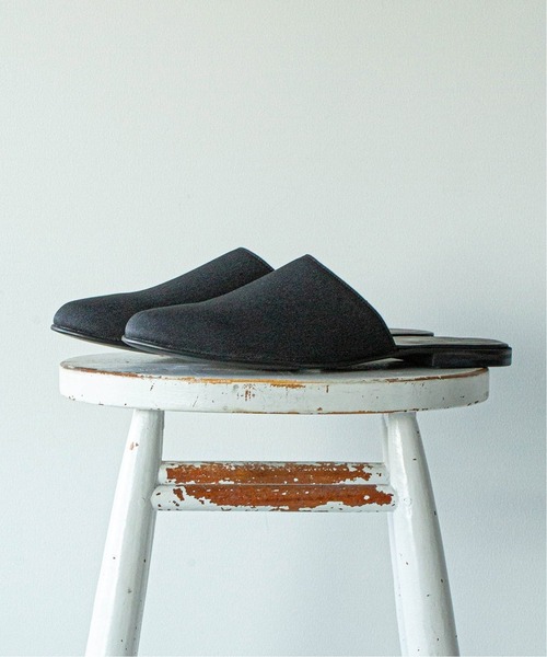 HIROSHI TSUBOUCHI（ヒロシツボウチ）の「【HIROSHI TSUBOUCHI / ヒロシツボウチ】別注 ヘリンボン スリッパー（その他シューズ・メンズ・ブラック/グレー/ベージュ・10/9/8）」の6枚目の写真