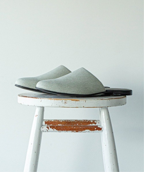 HIROSHI TSUBOUCHI（ヒロシツボウチ）の「【HIROSHI TSUBOUCHI / ヒロシツボウチ】別注 ヘリンボン スリッパー（その他シューズ・メンズ・ブラック/グレー/ベージュ・10/9/8）」の7枚目の写真