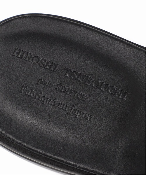 HIROSHI TSUBOUCHI（ヒロシツボウチ）の「【HIROSHI TSUBOUCHI / ヒロシツボウチ】別注 ヘリンボン スリッパー（その他シューズ・メンズ・ブラック/グレー/ベージュ・10/9/8）」の18枚目の写真