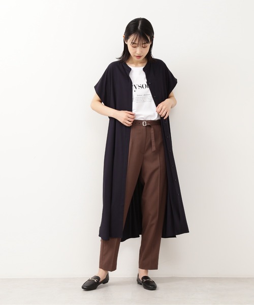 NATURAL BEAUTY BASIC（ナチュラルビューティーベーシック）の「ジレ＆パンツセットアップ　パンツ/0171230811（その他パンツ・レディース・チャコールグレー/ブラウン・SMALL/MEDIUM）」の14枚目の写真