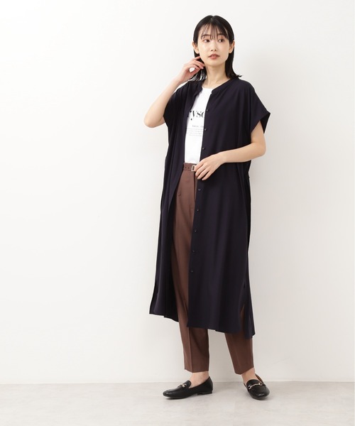 NATURAL BEAUTY BASIC（ナチュラルビューティーベーシック）の「ジレ＆パンツセットアップ　パンツ/0171230811（その他パンツ・レディース・チャコールグレー/ブラウン・SMALL/MEDIUM）」の6枚目の写真