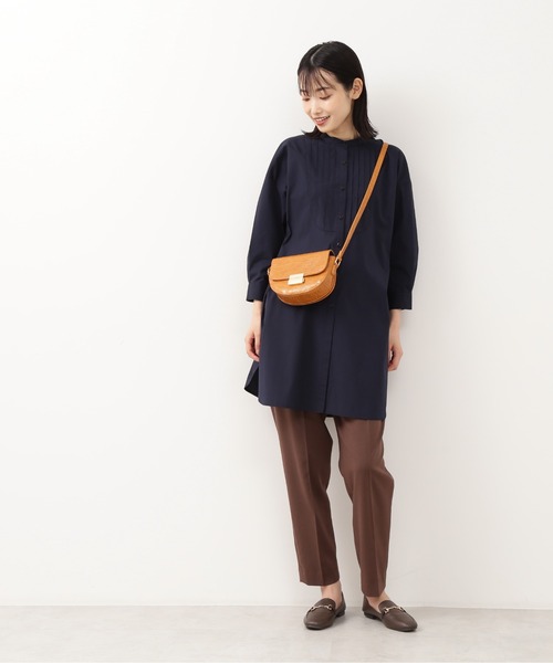 NATURAL BEAUTY BASIC（ナチュラルビューティーベーシック）の「ジレ＆パンツセットアップ　パンツ/0171230811（その他パンツ・レディース・チャコールグレー/ブラウン・SMALL/MEDIUM）」の4枚目の写真