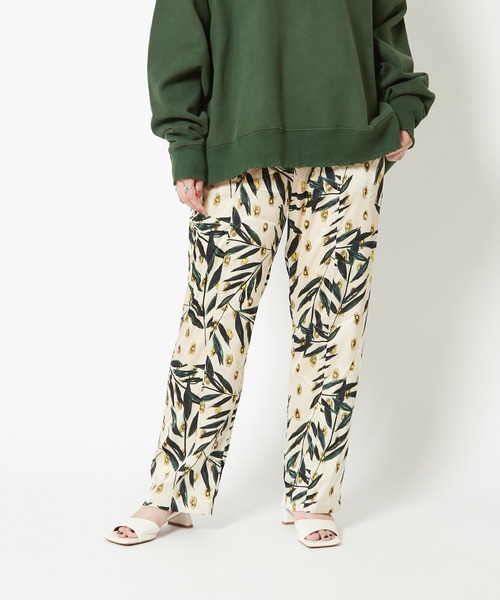 CIAOPANIC（チャオパニック）の「柄イージーパンツ（その他パンツ・レディース・アイボリー/キャメル・FREE）」の15枚目の写真