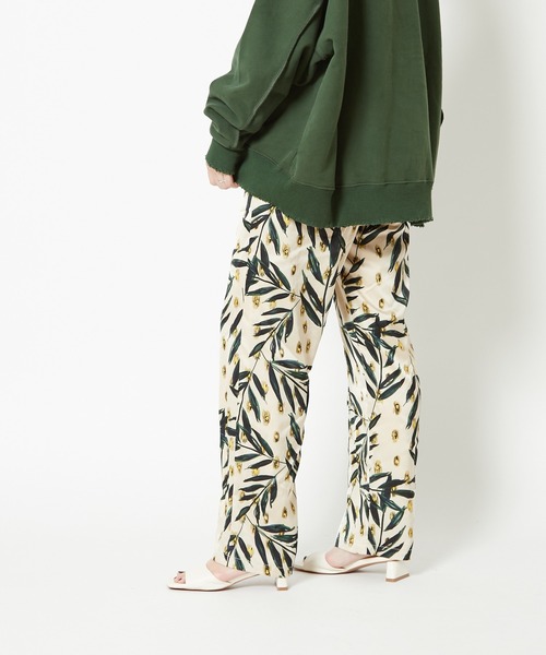 CIAOPANIC（チャオパニック）の「柄イージーパンツ（その他パンツ・レディース・アイボリー/キャメル・FREE）」の11枚目の写真