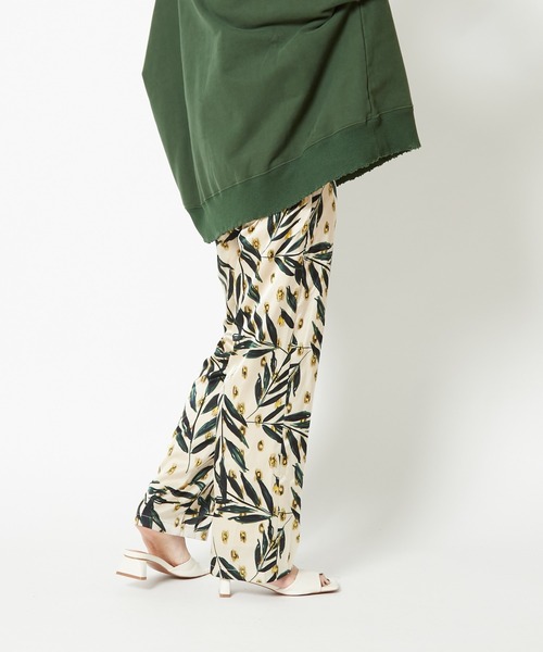 CIAOPANIC（チャオパニック）の「柄イージーパンツ（その他パンツ・レディース・アイボリー/キャメル・FREE）」の7枚目の写真