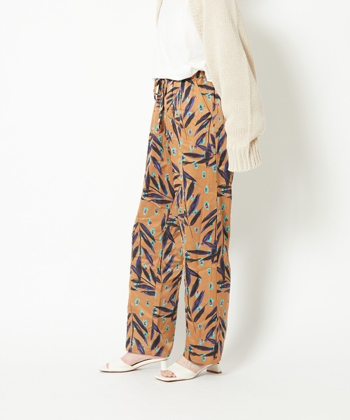 CIAOPANIC（チャオパニック）の「柄イージーパンツ（その他パンツ・レディース・アイボリー/キャメル・FREE）」の13枚目の写真