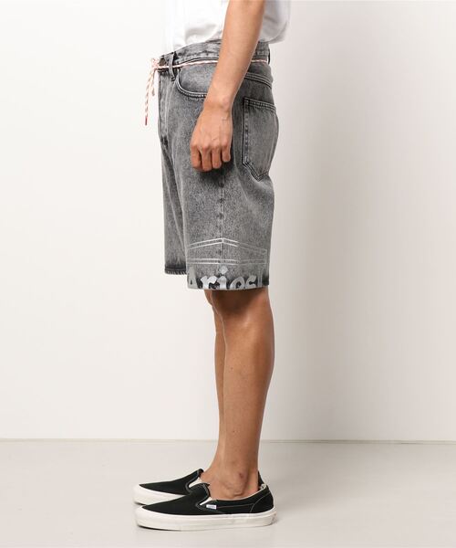 ARIES（アリーズ）の「【ARIES / アリーズ】 TEMPLE ACIDWASH DENIM SHORTS（デニムパンツ・メンズ・ブラック・30）」の16枚目の写真