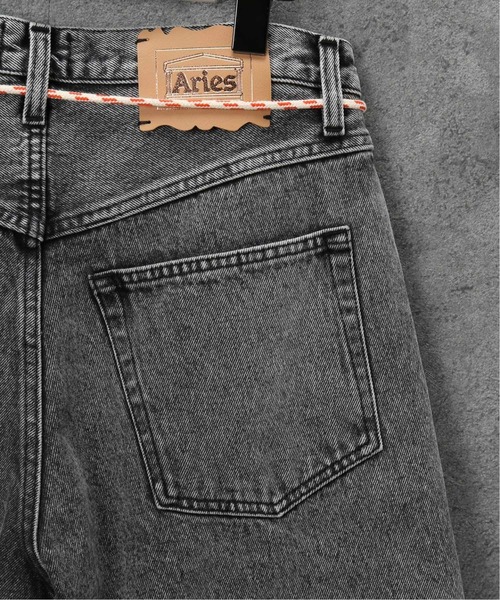 ARIES（アリーズ）の「【ARIES / アリーズ】 TEMPLE ACIDWASH DENIM SHORTS（デニムパンツ・メンズ・ブラック・30）」の17枚目の写真