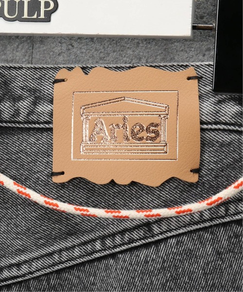 ARIES（アリーズ）の「【ARIES / アリーズ】 TEMPLE ACIDWASH DENIM SHORTS（デニムパンツ・メンズ・ブラック・30）」の9枚目の写真
