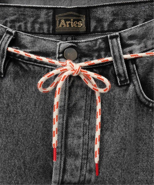 ARIES（アリーズ）の「【ARIES / アリーズ】 TEMPLE ACIDWASH DENIM SHORTS（デニムパンツ・メンズ・ブラック・30）」の20枚目の写真