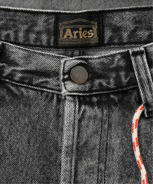 ARIES（アリーズ）の「【ARIES / アリーズ】 TEMPLE ACIDWASH DENIM SHORTS（デニムパンツ・メンズ・ブラック・30）」の18枚目の写真