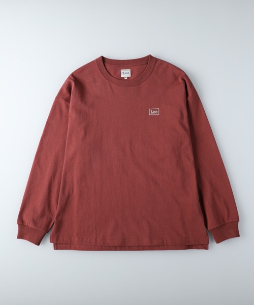 Lee（リー）の「【Lee】バックプリントロンＴ（Tシャツ/カットソー・レディース・キナリ/ワイン/ダークグレー・M/L）」の10枚目の写真