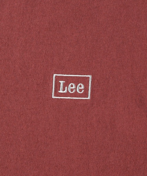 Lee（リー）の「【Lee】バックプリントロンＴ（Tシャツ/カットソー・レディース・キナリ/ワイン/ダークグレー・M/L）」の13枚目の写真