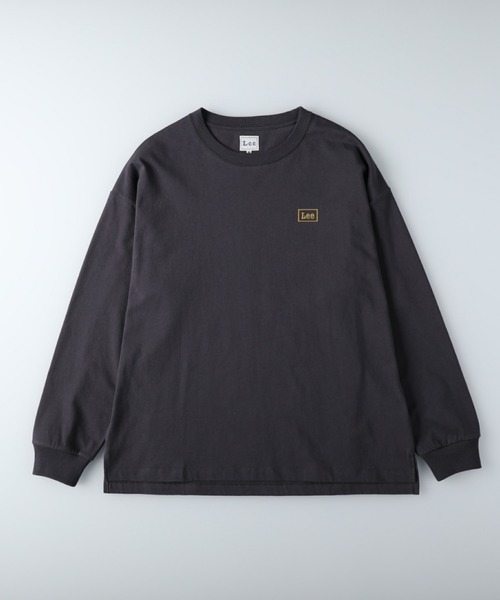 Lee（リー）の「【Lee】バックプリントロンＴ（Tシャツ/カットソー・レディース・キナリ/ワイン/ダークグレー・M/L）」の16枚目の写真