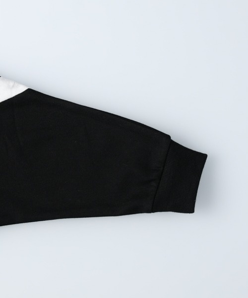 VIVIAN BLUE（ビビアンブルー）の「【VIVIAN BLUE】シェブロンプルオーバー（Tシャツ/カットソー・キッズ・ベージュ/ブラック・140/155/130/120）」の15枚目の写真