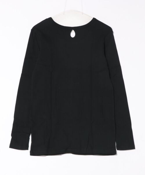 日本製】 涙開きスムースコットンロングカットソー（Tシャツ